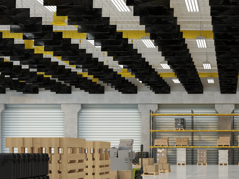 Industrial Ceiling Baffles